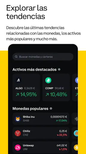 Coinbase Wallet: NFTs y cripto screenshot