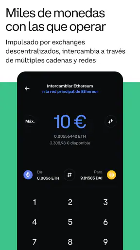 Coinbase Wallet: NFTs y cripto screenshot