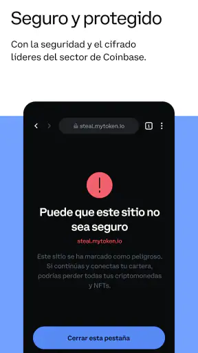 Coinbase Wallet: NFTs y cripto screenshot