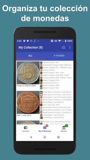 Coinoscope: identificar moneda screenshot