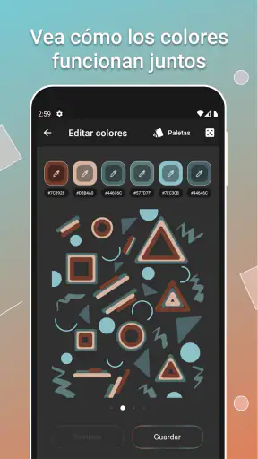 Color Gear: Paleta de Colores screenshot