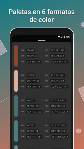 Color Gear: Paleta de Colores screenshot