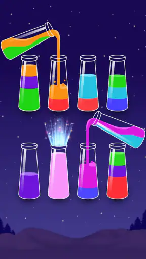 ¡Color Water Sort Wood Puzzle screenshot