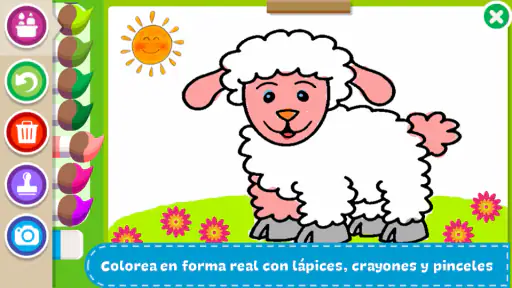 Colorea y aprende animales screenshot