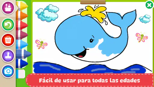Colorea y aprende animales screenshot