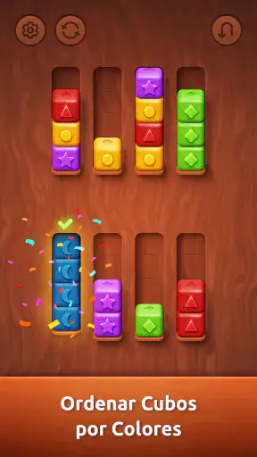 Colorwood Sort Puzzle Game screenshot