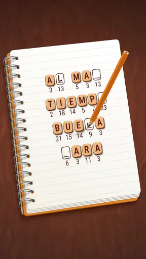 Colorwood Words: Rompecabezas screenshot