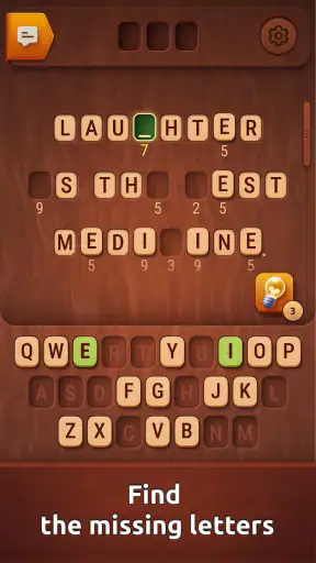 Colorwood Words: Rompecabezas screenshot