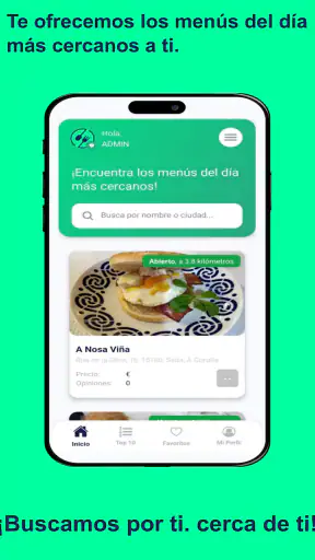 Comer Menú del Día screenshot