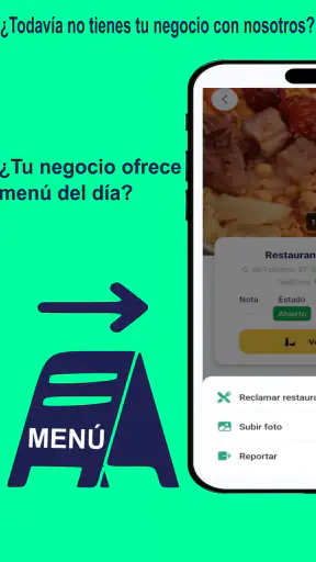Comer Menú del Día screenshot