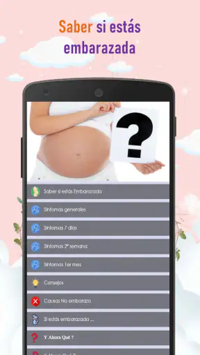 Como saber si estás embarazada screenshot