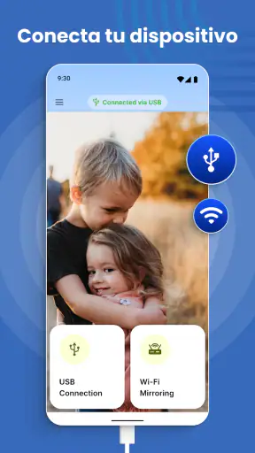 Conector USB - Conectar a TV screenshot