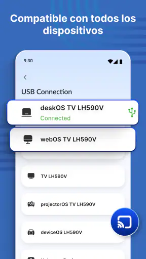 Conector USB - Conectar a TV screenshot