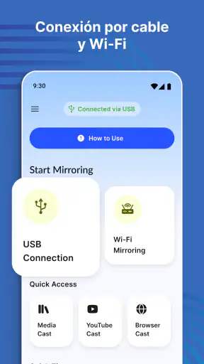 Conector USB - Conectar a TV screenshot