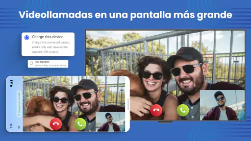 Conector USB - Conectar a TV screenshot