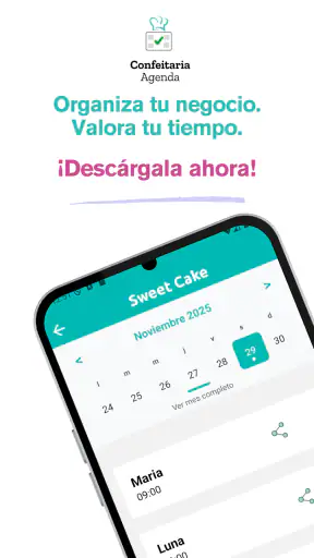 Confitería - agenda screenshot