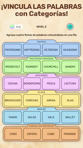 Connect Word Juego de Palabras screenshot
