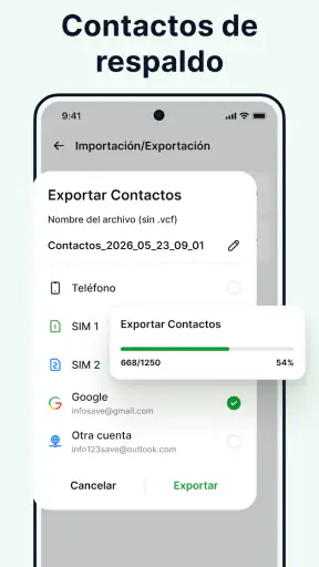 Contactos: Llamada telefónica screenshot