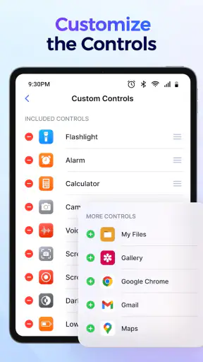 Control Center: Estable, Fácil screenshot