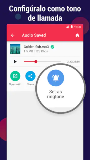 Convertidor MP3 - Mp4 to MP3 screenshot