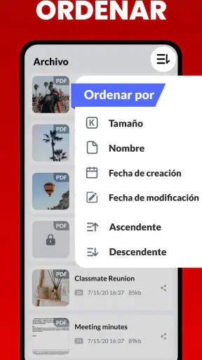 Convertidor PDF - Foto a PDF screenshot