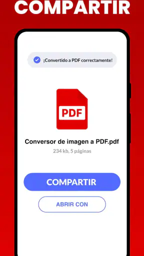 Convertidor PDF - Foto a PDF screenshot