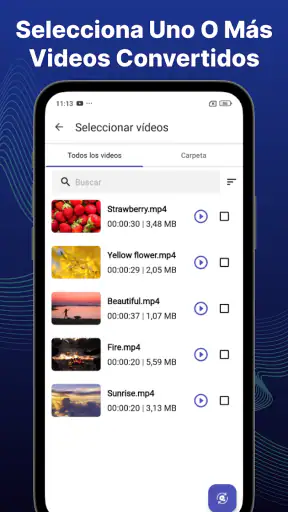 Convertir vídeo a MP3 screenshot