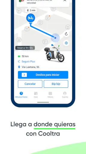 Cooltra Motosharing Scooter screenshot