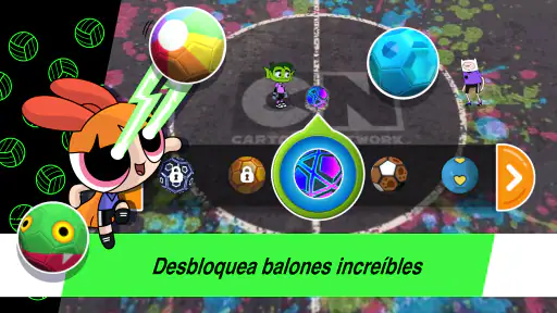 Copa Toon-Juego de fútbol screenshot