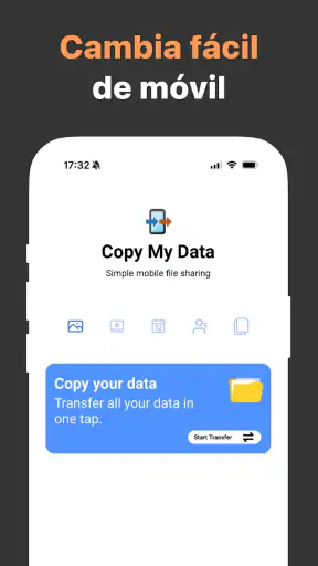 Copy My Data: Transferir a iOS screenshot