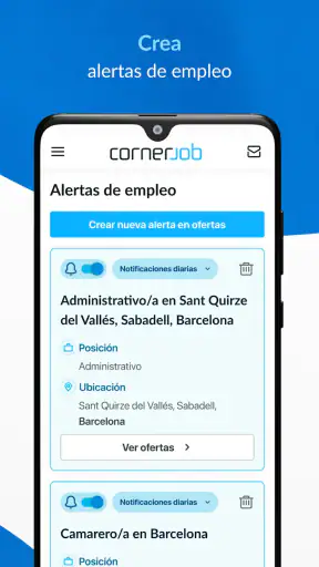 CornerJob – Ofertas de empleo screenshot