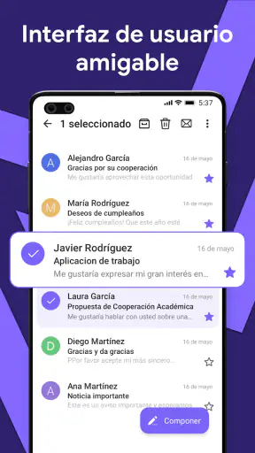 Correo electrónico Lite screenshot