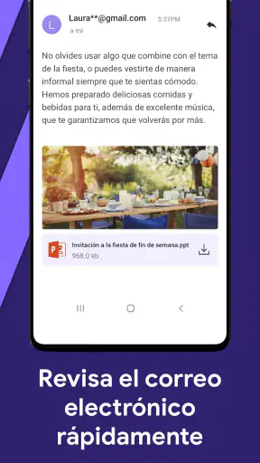 Correo electrónico Lite screenshot