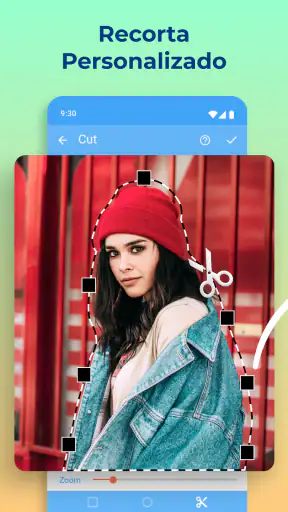 Cortar y pegar fotos screenshot