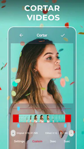 Cortar y Recortar Video screenshot