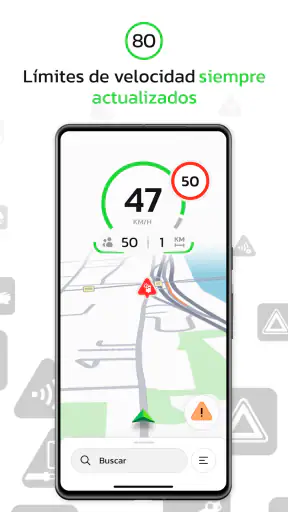 Coyote: avisador radares, GPS screenshot