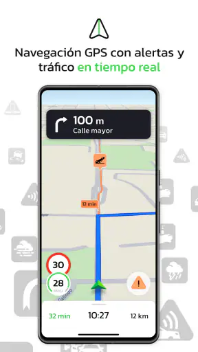 Coyote: avisador radares, GPS screenshot