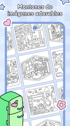 Cozy Home: Comfy Coloring Book screenshot