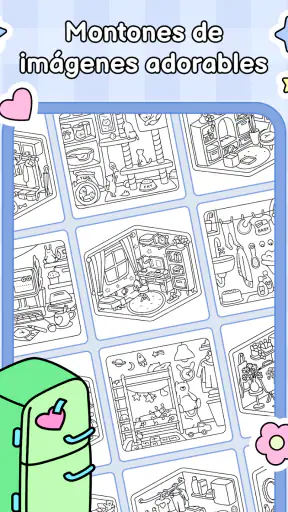 Cozy Home: Comfy Coloring Book screenshot