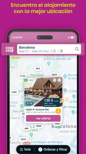 Cozycozy: Dónde Quedarte screenshot