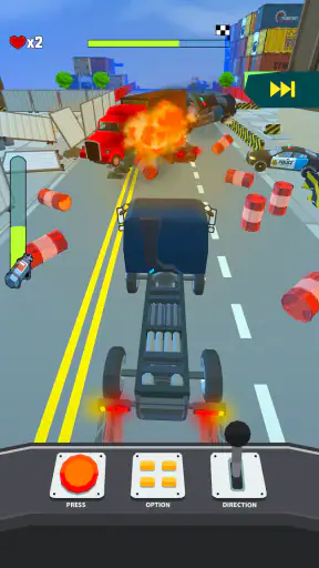 Crazy Rush 3D - A correr screenshot