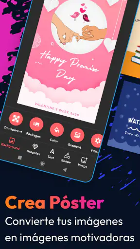 Crea pósters - Diseño gráfico screenshot