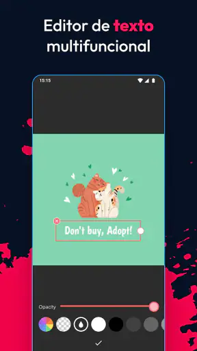 Crea pósters - Diseño gráfico screenshot