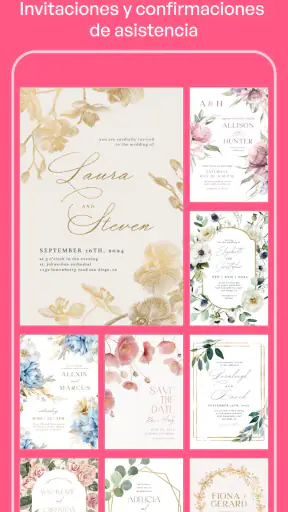 Crea Tarjetas de Invitación screenshot