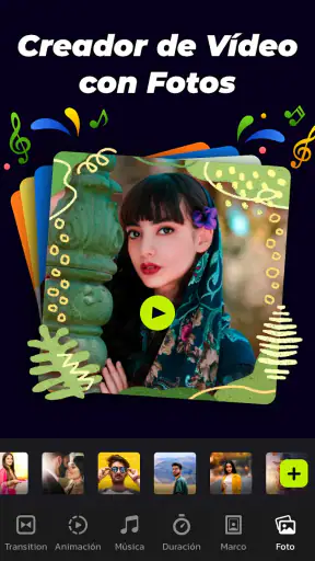 Crea videos con fotos y música screenshot