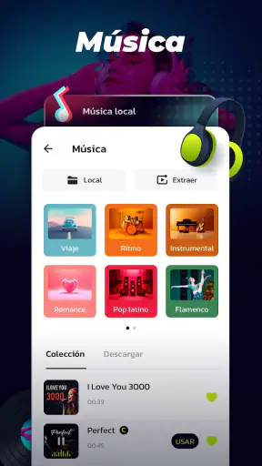 Crea videos con fotos y música screenshot