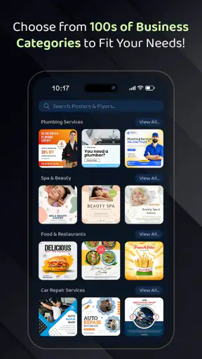 Creador de carteles - Flyers screenshot