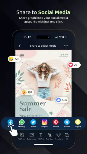 Creador de carteles - Flyers screenshot