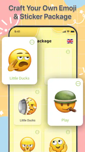 Creador de emojis divertidos screenshot