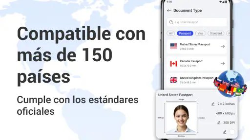 Creador de Fotos de Pasaporte screenshot